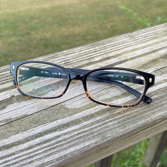 Kate Spade Lucyann glasses frames black tortoise fade 51[]16 135 - Picture 3 of 10